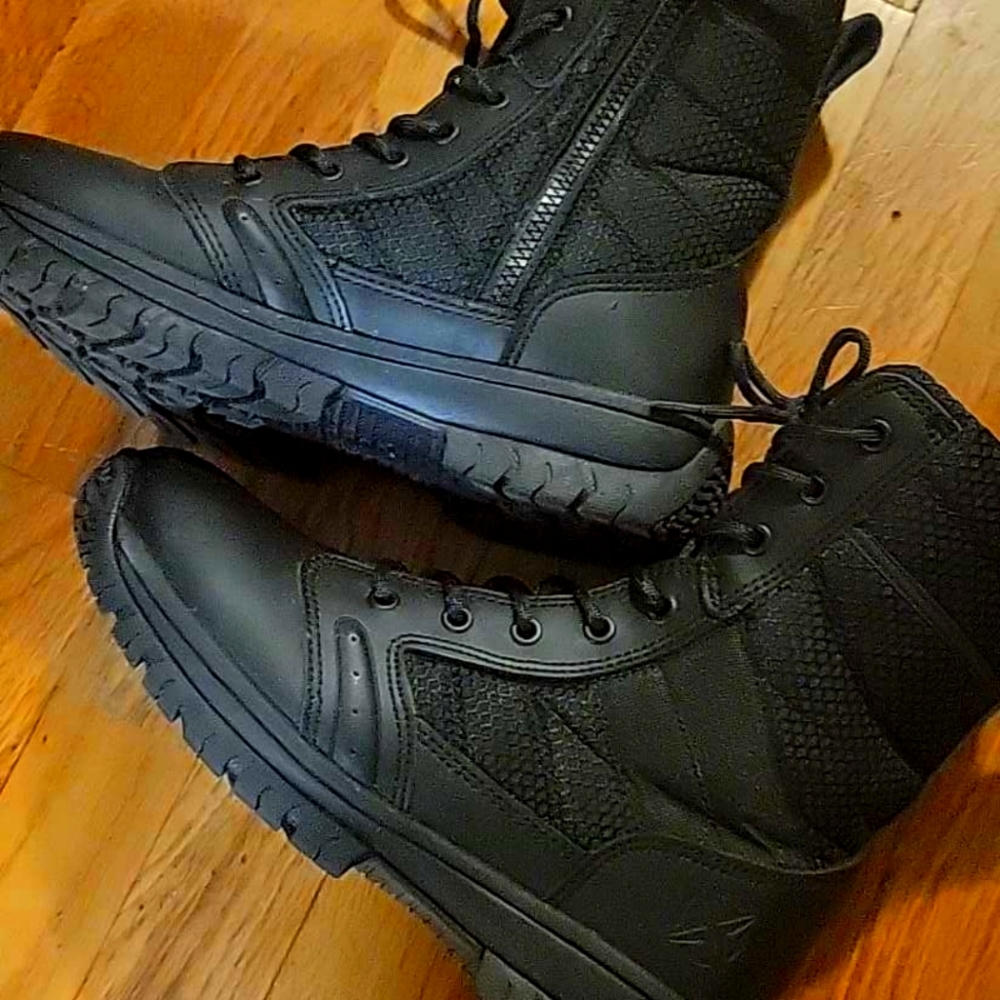 Mens Tactical Performance 8in Side Zip Boots